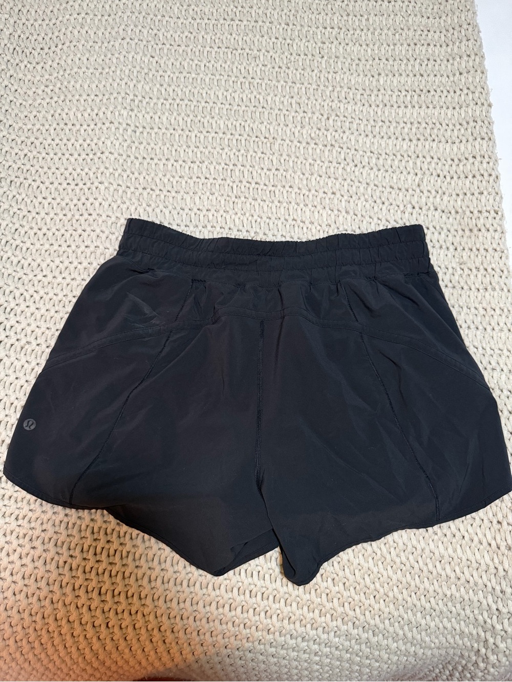 lululemon athletica Black Athletic Shorts - Picture 2 of 3